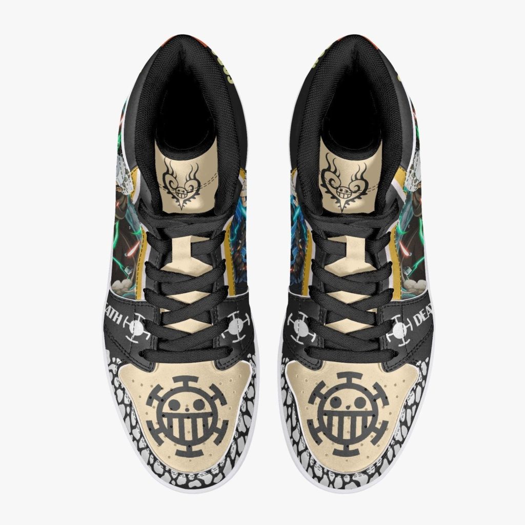 trafalgar d law dressrosa one piece j force shoes 3 - Anime Shoes World