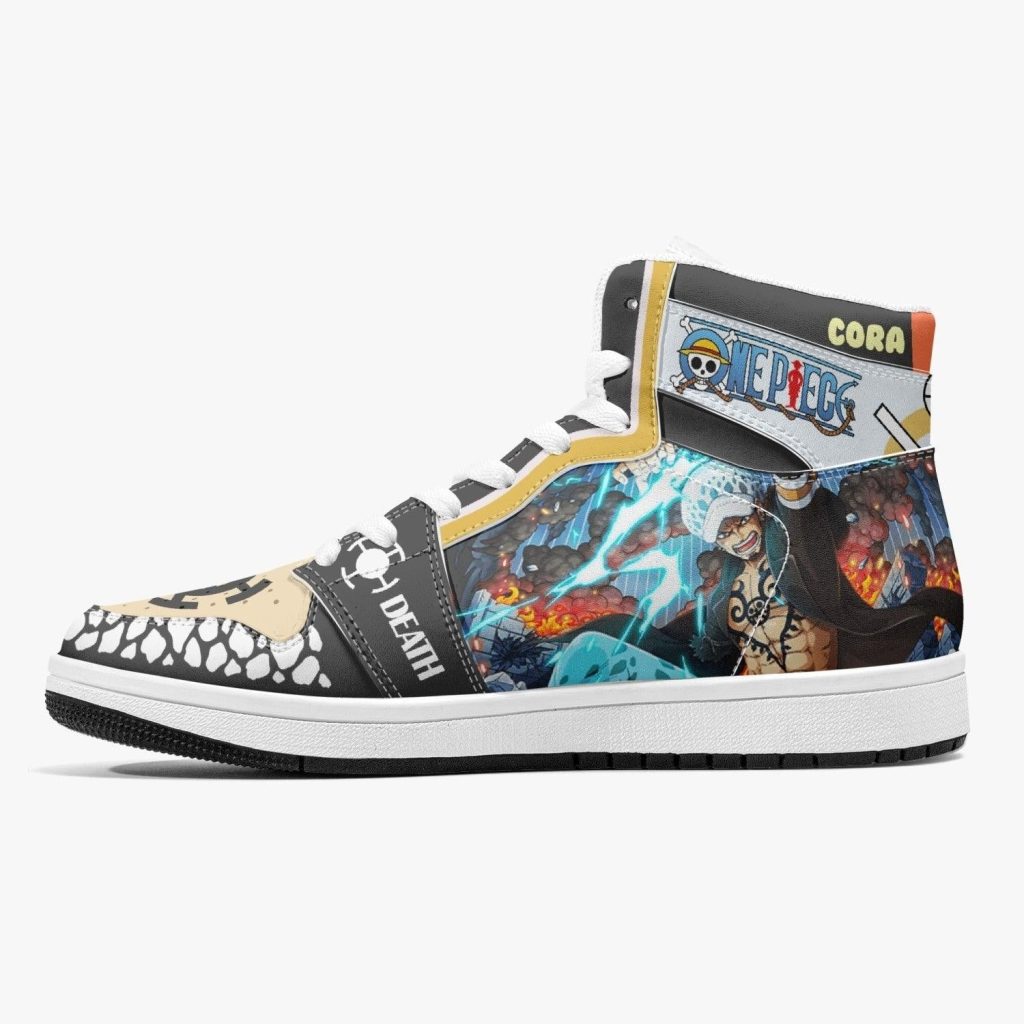 trafalgar d law dressrosa one piece j force shoes 9 - Anime Shoes World