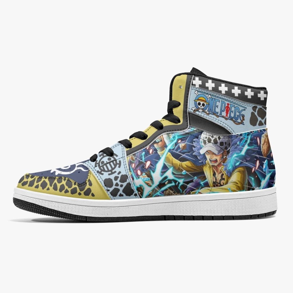 trafalgar d law onigashima one piece j force shoes 21 - Anime Shoes World