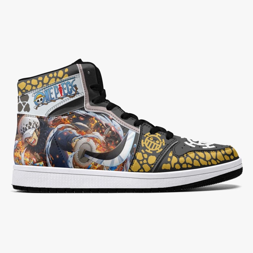 trafalgar d law timeskip one piece j force shoes 2 - Anime Shoes World