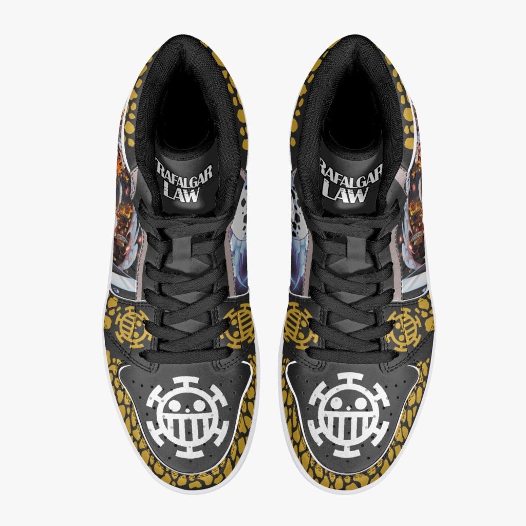 trafalgar d law timeskip one piece j force shoes 4 - Anime Shoes World