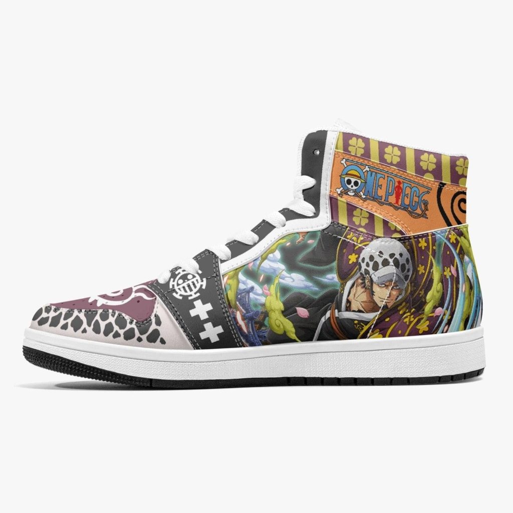 trafalgar d law wano one piece j force shoes 12 - Anime Shoes World