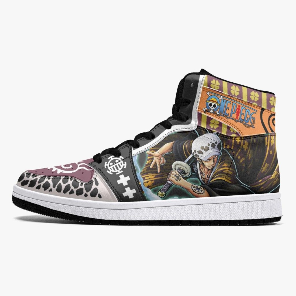 trafalgar d law wano one piece j force shoes 18 - Anime Shoes World