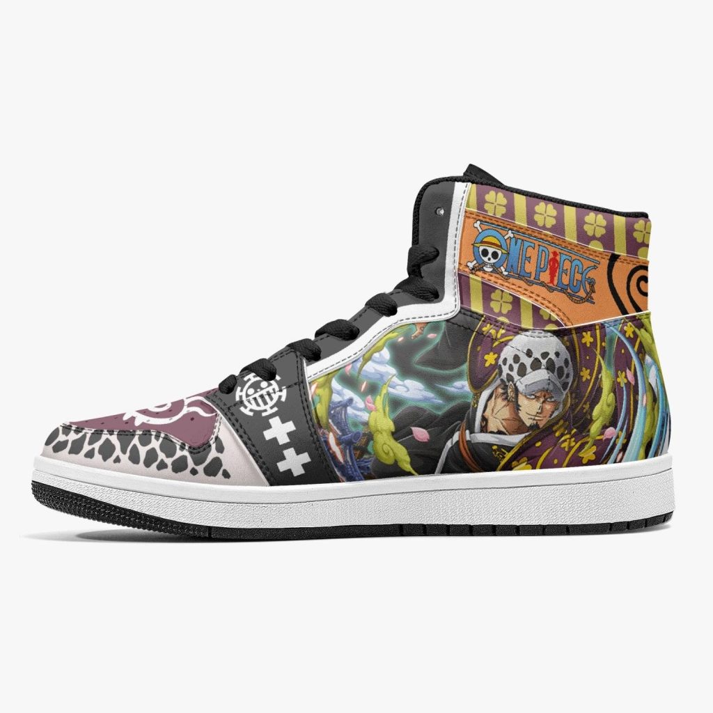 trafalgar d law wano one piece j force shoes 20 - Anime Shoes World