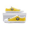 trafalgar law one piece classic low top canvas shoes 2 - Anime Shoes World