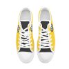 trafalgar law one piece classic low top canvas shoes 4 - Anime Shoes World