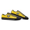 trafalgar law one piece classic low top canvas shoes 7 - Anime Shoes World