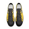 trafalgar law one piece classic low top canvas shoes 8 - Anime Shoes World