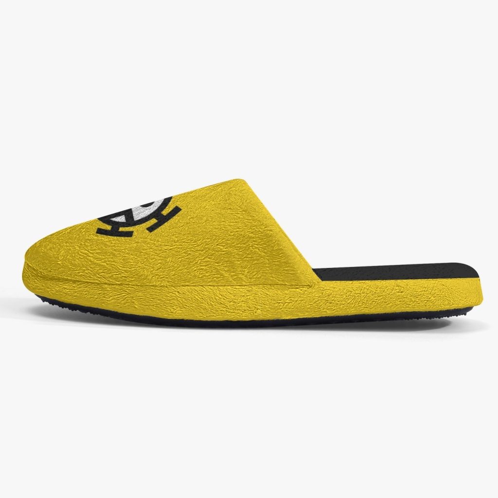 trafalgar law one piece custom cotton slippers 3 - Anime Shoes World