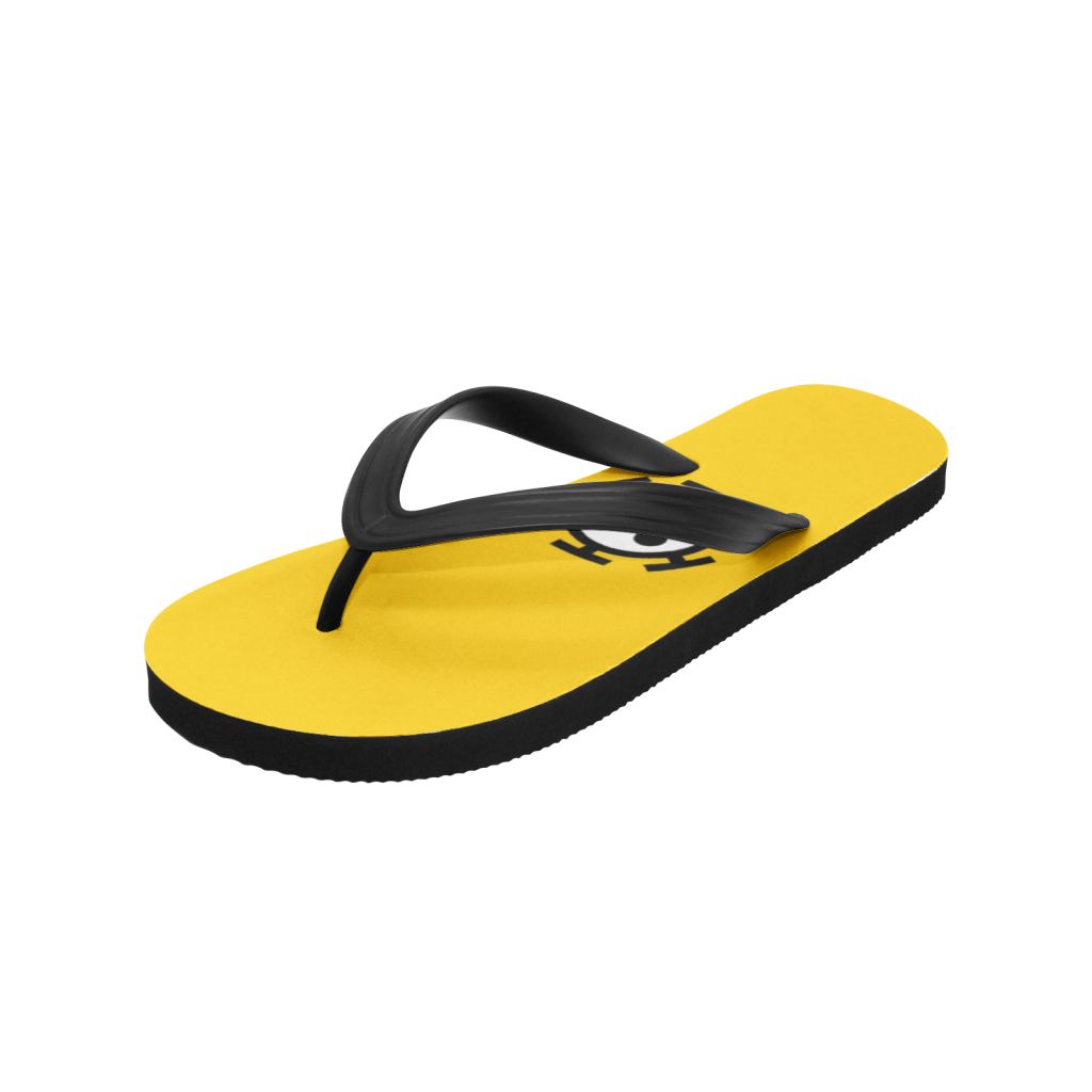 trafalgar law one piece custom flip flops - Anime Shoes World