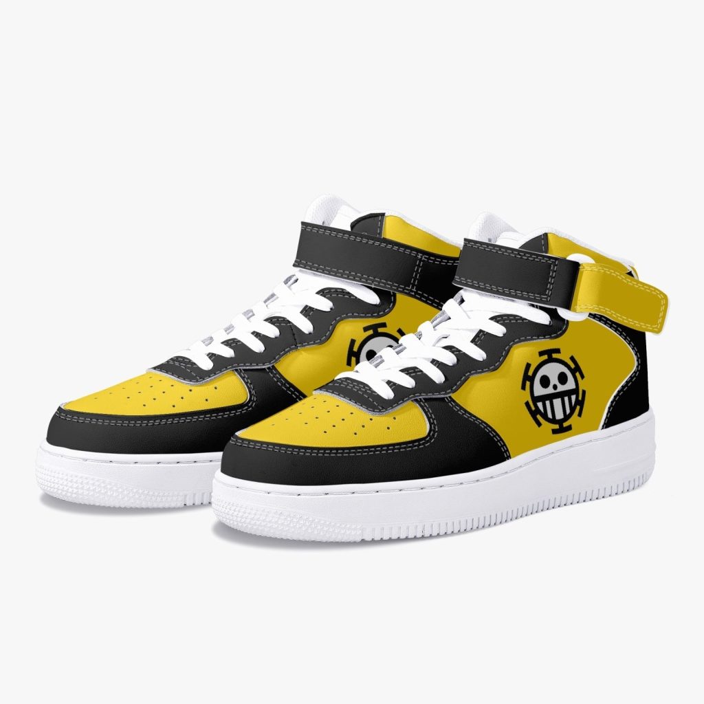 trafalgar law one piece high top kamikaze shoes - Anime Shoes World