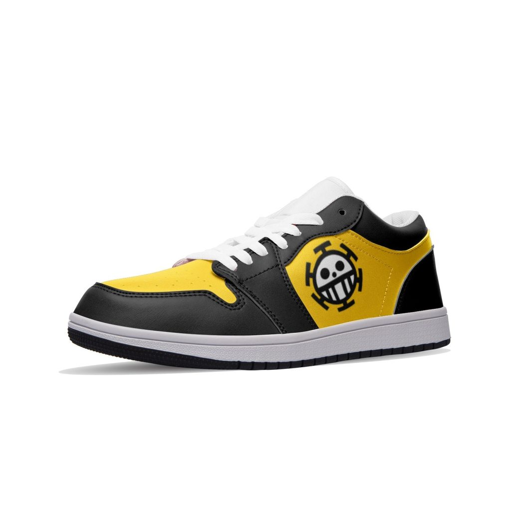 trafalgar law one piece low top jd1 shoes - Anime Shoes World