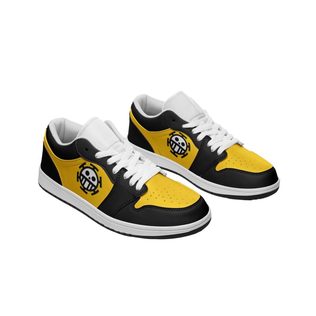 trafalgar law one piece low top jd1 shoes 2 - Anime Shoes World