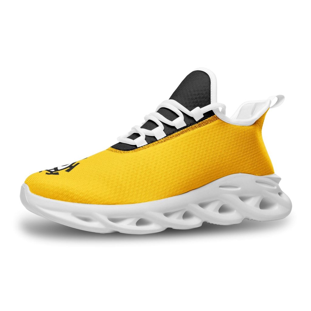 trafalgar law one piece mesh knit bounce shoes - Anime Shoes World