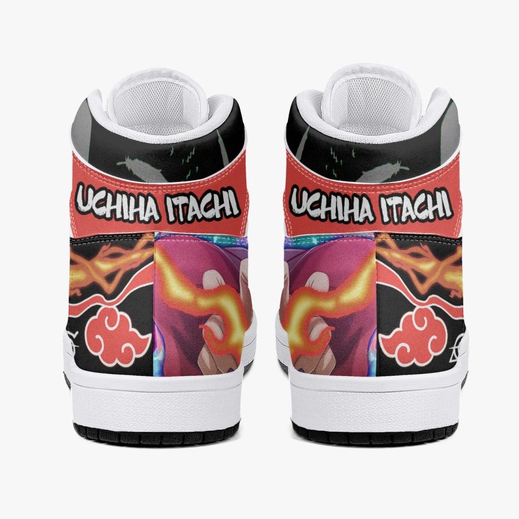 uchiha itachi akatsuki naruto shippuden j force shoes 13 - Anime Shoes World