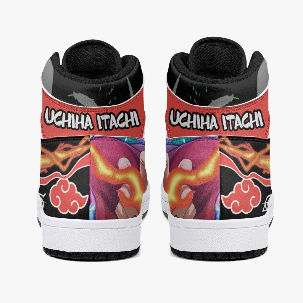 uchiha itachi akatsuki naruto shippuden j force shoes 4 - Anime Shoes World