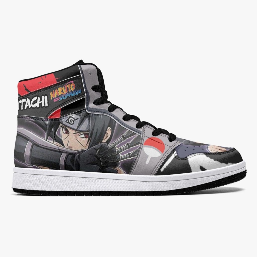 uchiha itachi anbu naruto shippuden j force shoes 2 - Anime Shoes World