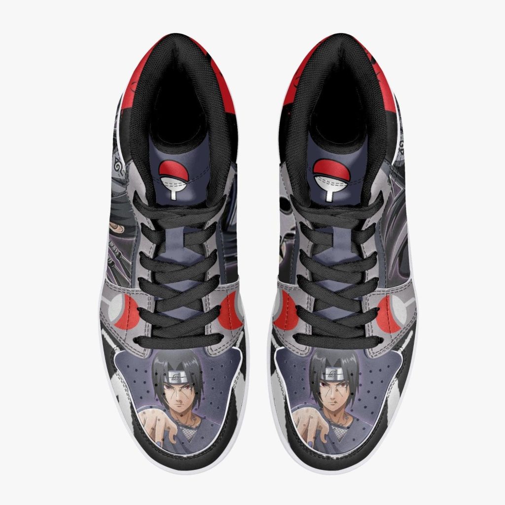 uchiha itachi anbu naruto shippuden j force shoes 3 - Anime Shoes World