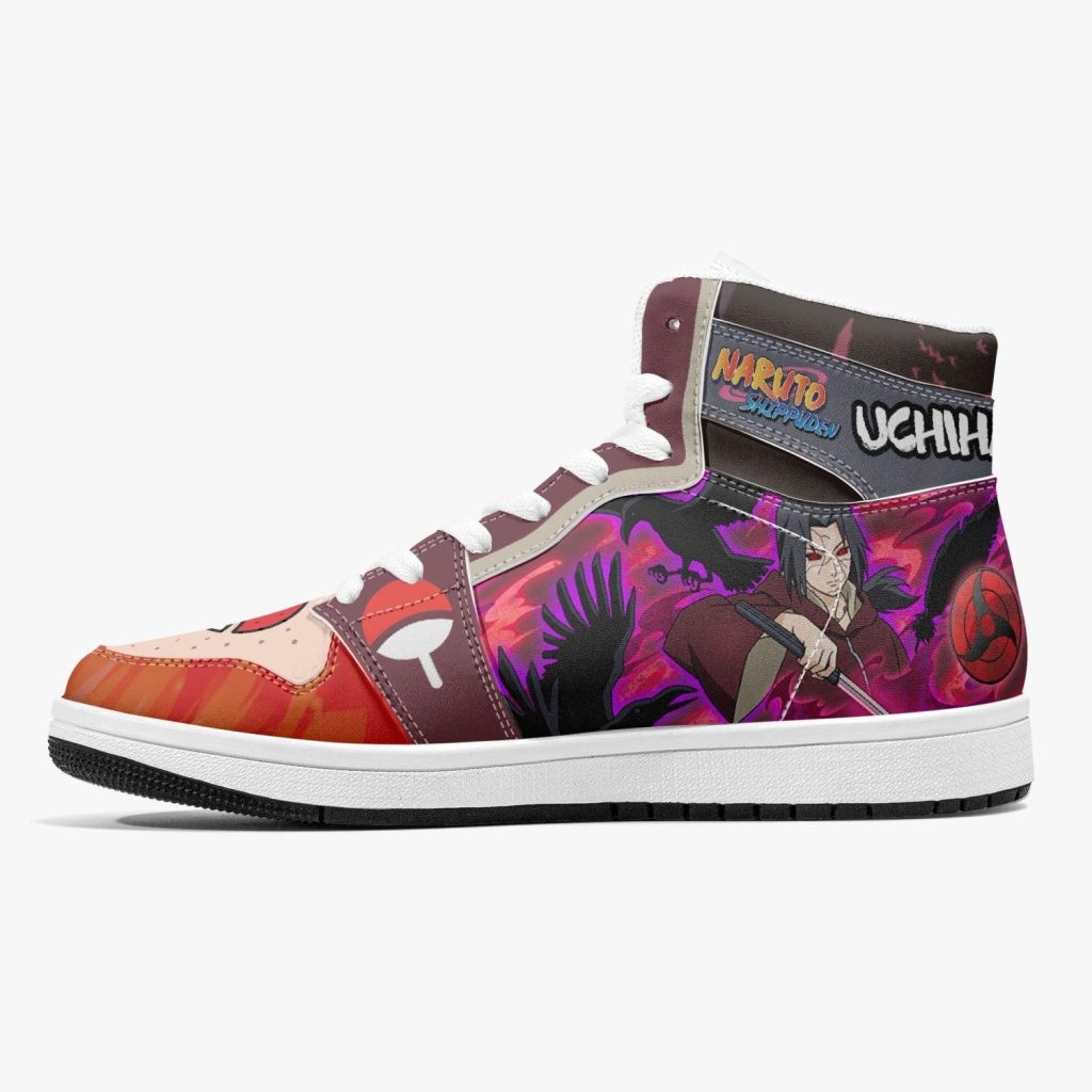 uchiha itachi edo tensei naruto shippuden j force shoes 10 - Anime Shoes World