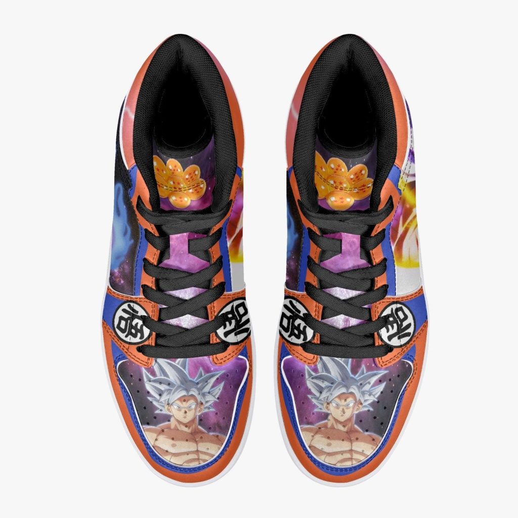 ultra instinct goku dragon ball super j force shoes 4 - Anime Shoes World