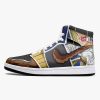 vegeta and great ape dragon ball z j force shoes 10 - Anime Shoes World