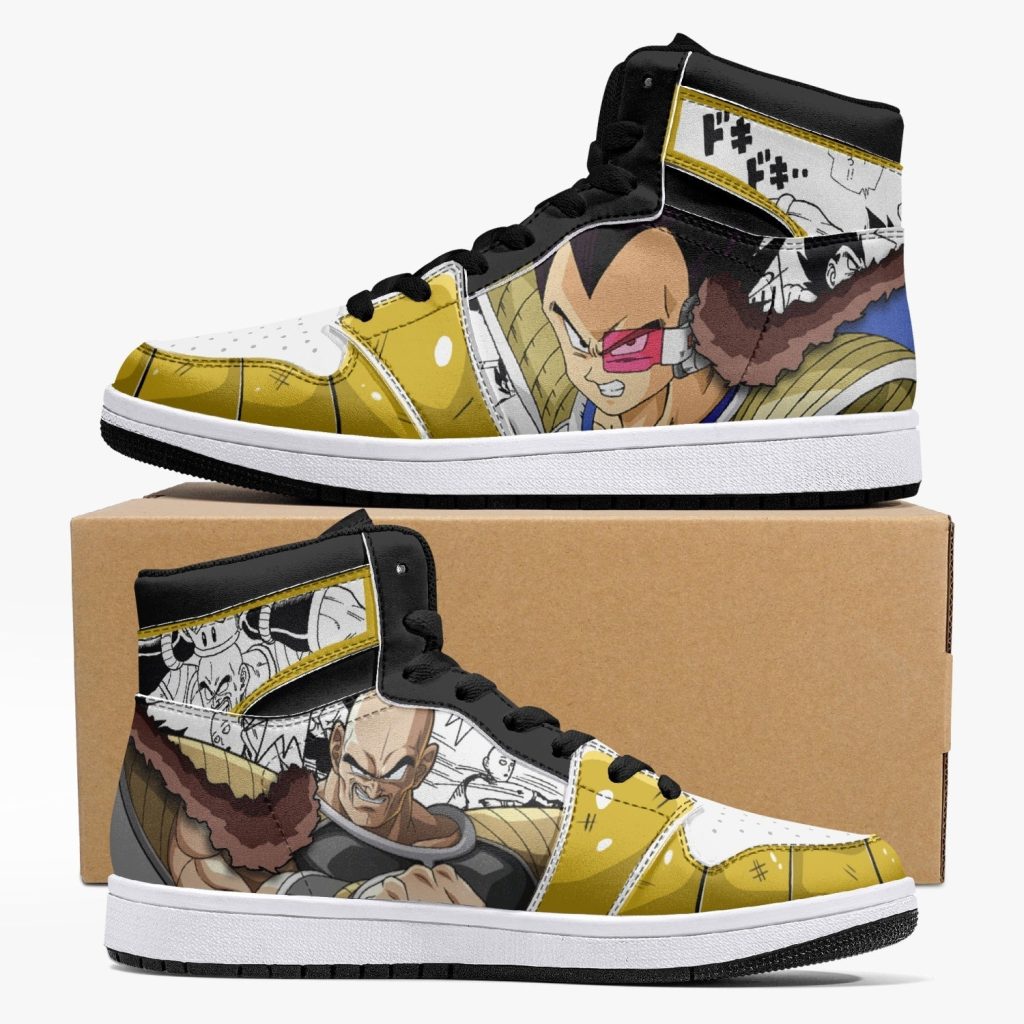 vegeta and nappa dragon ball z j force shoes - Anime Shoes World