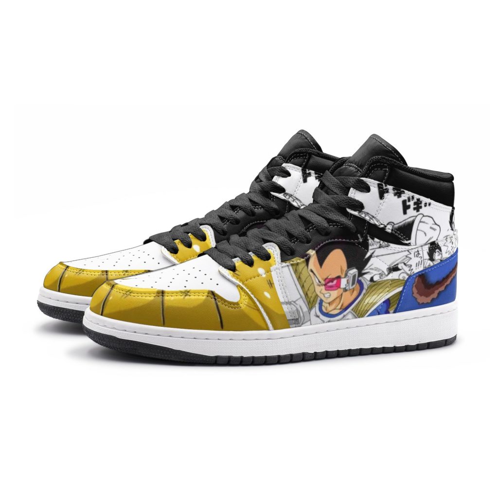 vegeta and nappa dragon ball z jd1 shoes 3 - Anime Shoes World