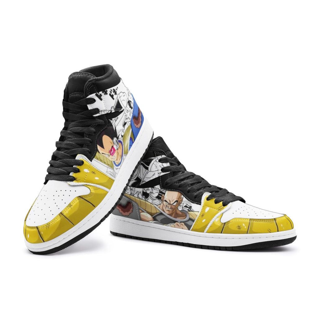 vegeta and nappa dragon ball z jd1 shoes 4 - Anime Shoes World