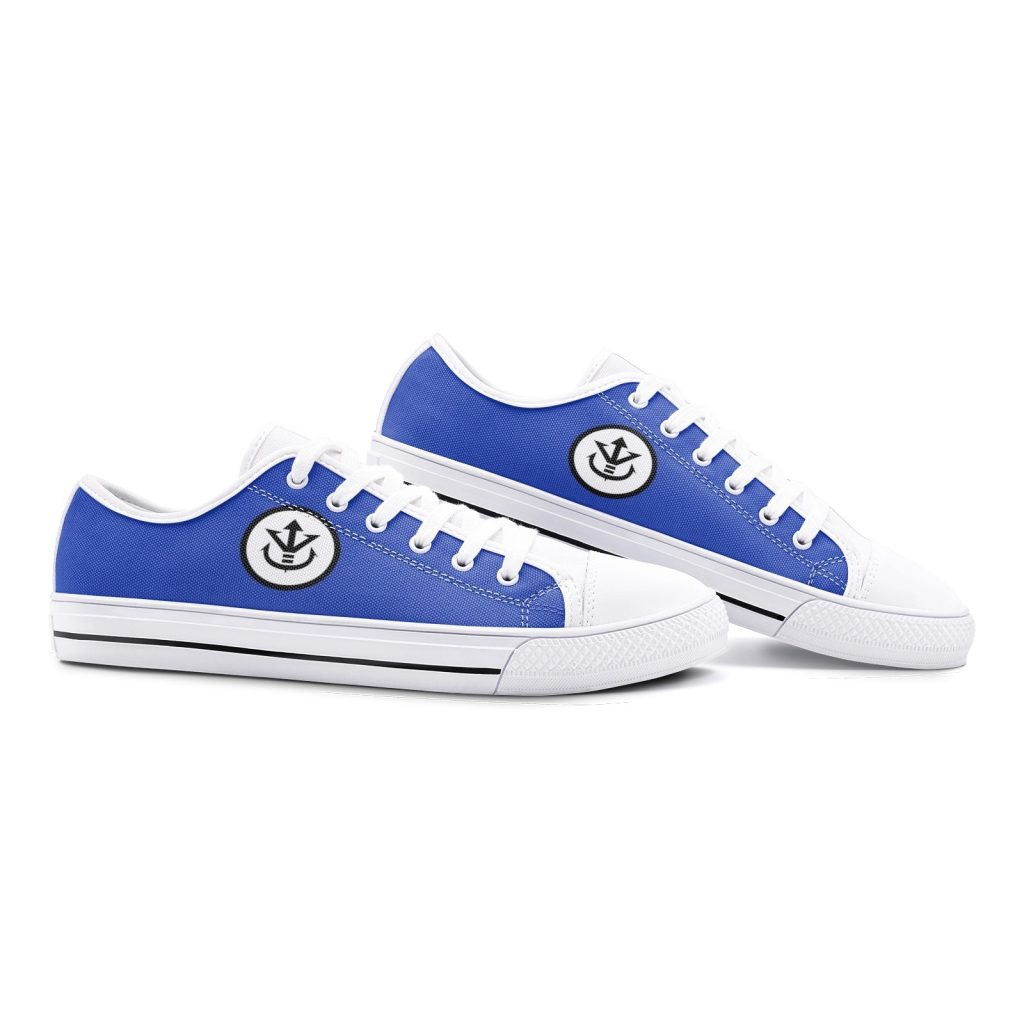 vegeta dragon ball z classic low top canvas shoes 3 - Anime Shoes World