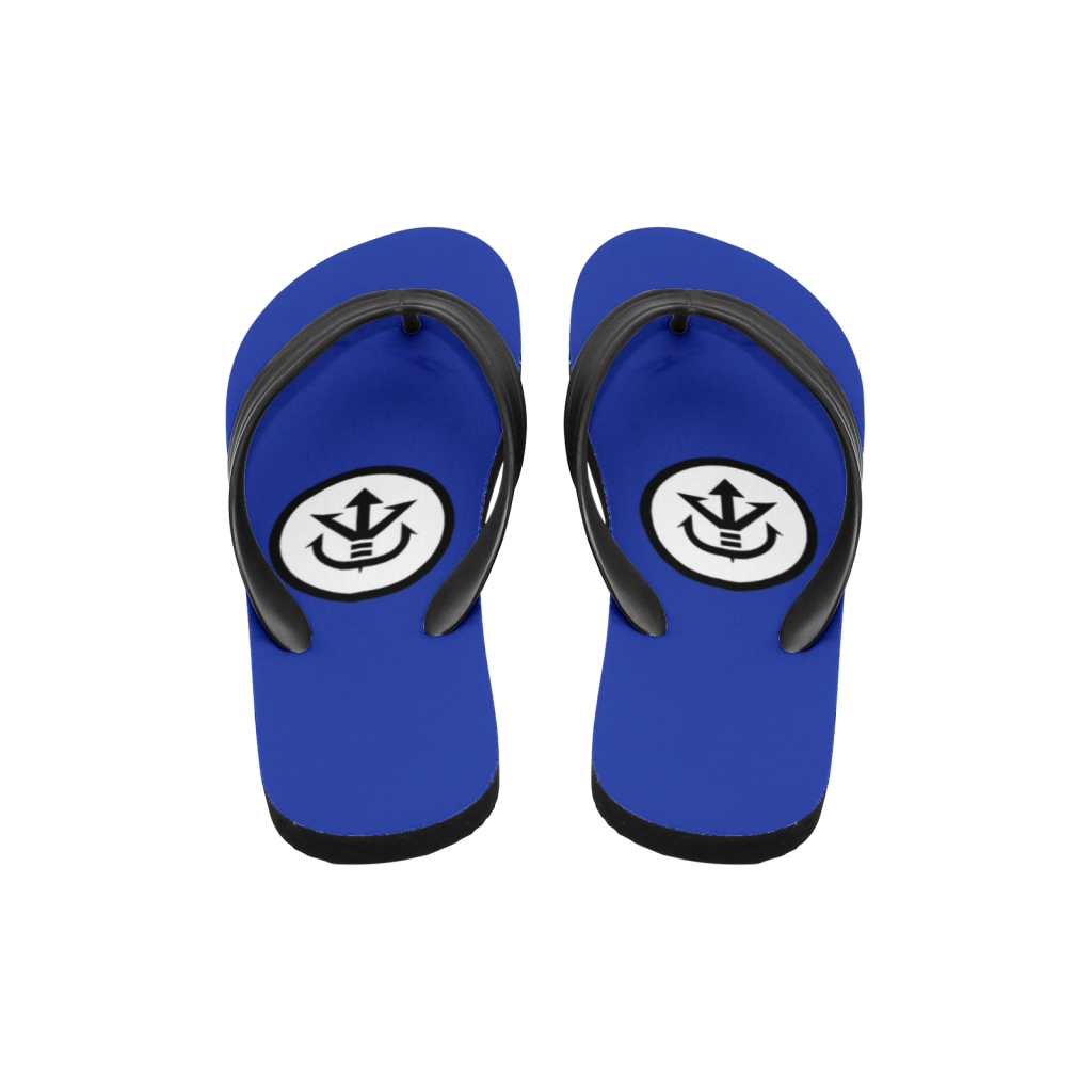 vegeta dragon ball z custom flip flops 2 - Anime Shoes World