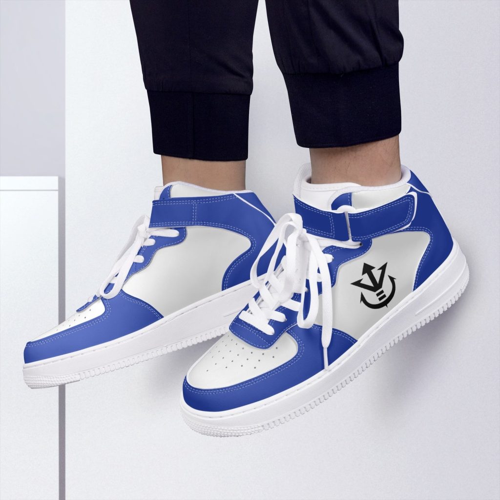 vegeta dragon ball z high top kamikaze shoes 9 - Anime Shoes World