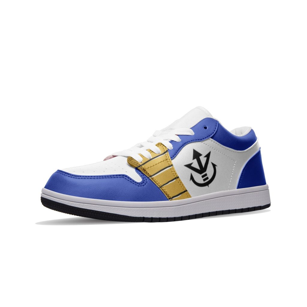 vegeta dragon ball z low top jd1 shoes - Anime Shoes World