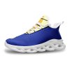 vegeta dragon ball z mesh knit bounce shoes - Anime Shoes World