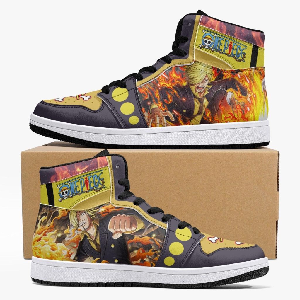 vinsmoke sanji timeskip one piece j force shoes - Anime Shoes World