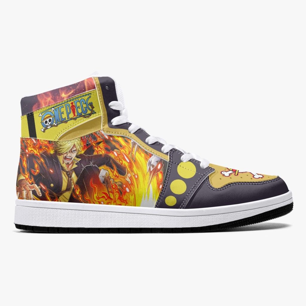 vinsmoke sanji timeskip one piece j force shoes 12 - Anime Shoes World