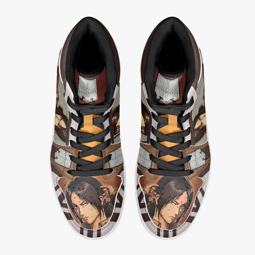 ymir training corps attack on titan j force shoes 3 - Anime Shoes World