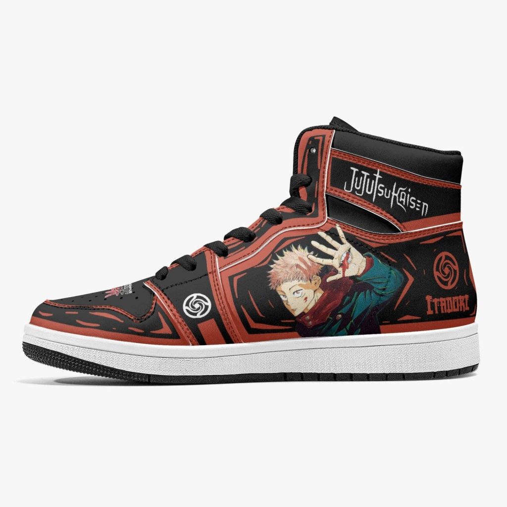 yuji itadori sukuna jujutsu kaisen j force shoes 9 - Anime Shoes World