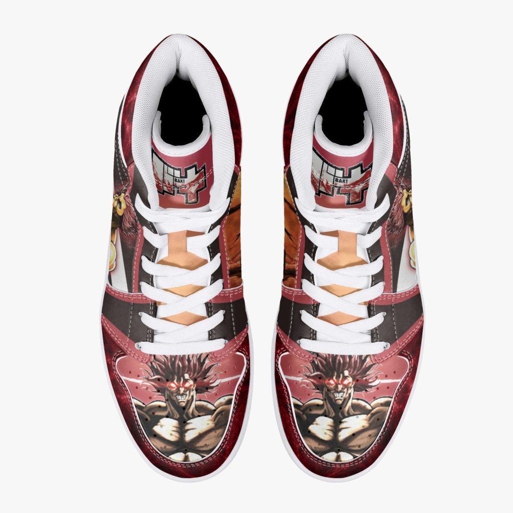 yujiro hanma baki j force shoes 6 - Anime Shoes World