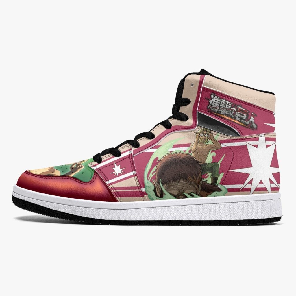 zeke yeager attack on titan j force shoes 8 - Anime Shoes World