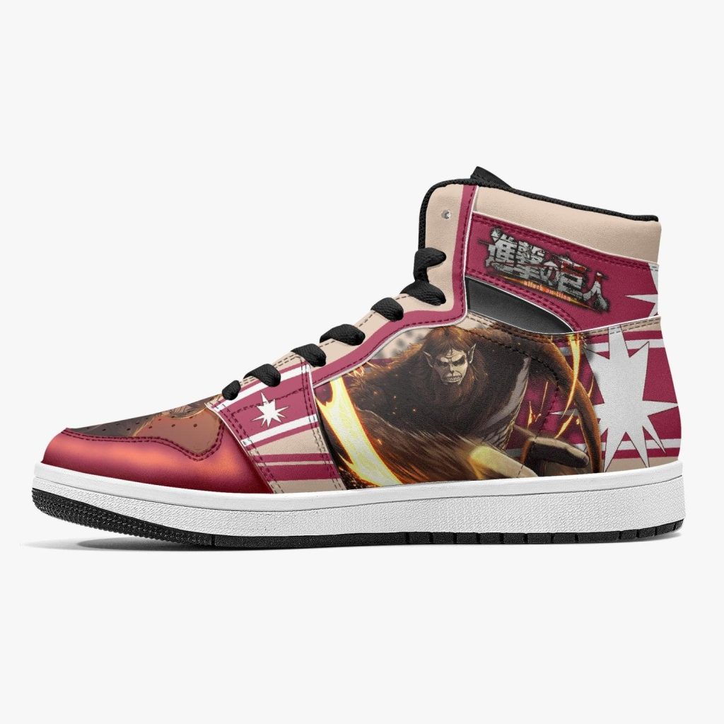 zeke yeager beast titan attack on titan j force shoes 10 - Anime Shoes World