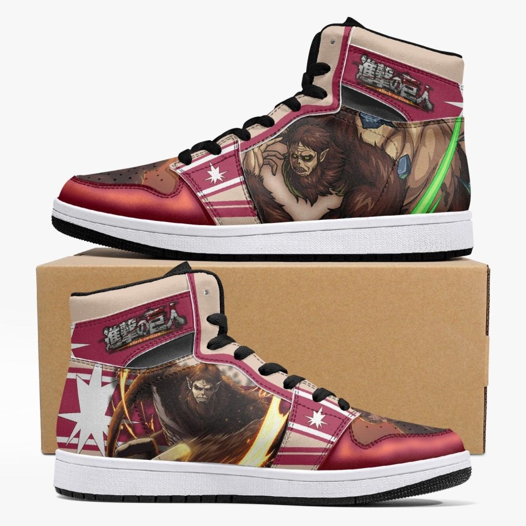 zeke yeager beast titan attack on titan j force shoes - Anime Shoes World