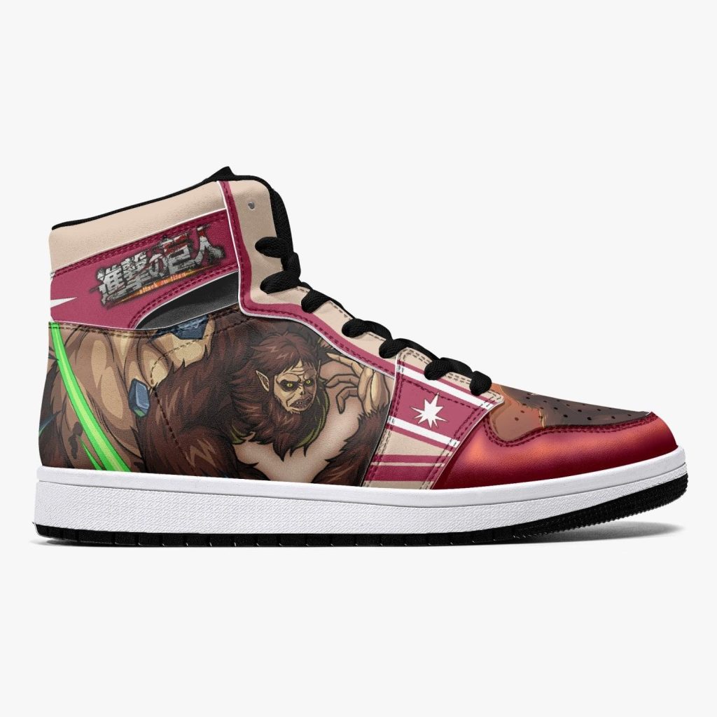 zeke yeager beast titan attack on titan j force shoes 2 - Anime Shoes World