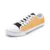 zenitsu agatsuma demon slayer classic low top canvas shoes - Anime Shoes World