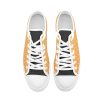 zenitsu agatsuma demon slayer classic low top canvas shoes 4 - Anime Shoes World