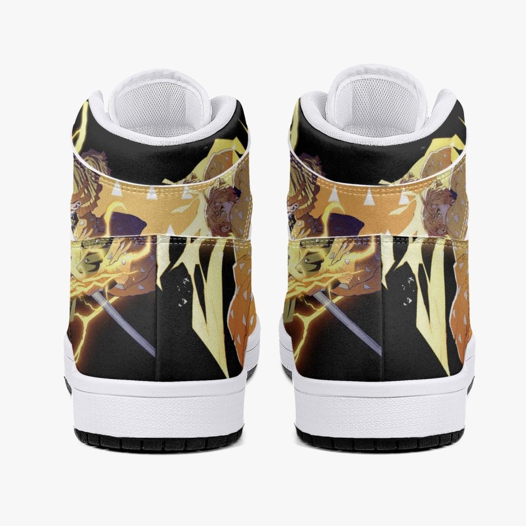 zenitsu thunder breathing demon slayer j force shoes 12 - Anime Shoes World