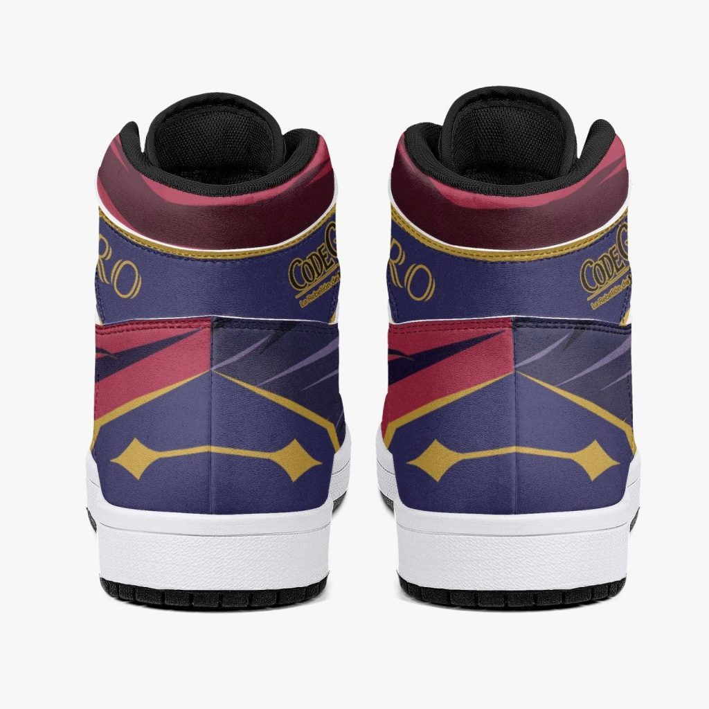 zero lelouch lamperouge code geass j force shoes 4 - Anime Shoes World