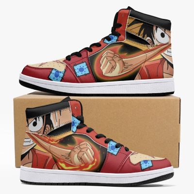 zoro and luffy one piece j force shoes - Anime Shoes World