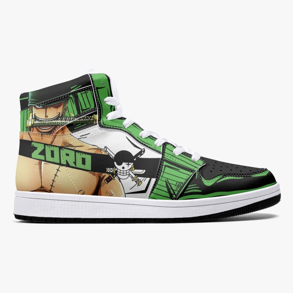 zoro roronoa one piece j force shoes 10 - Anime Shoes World