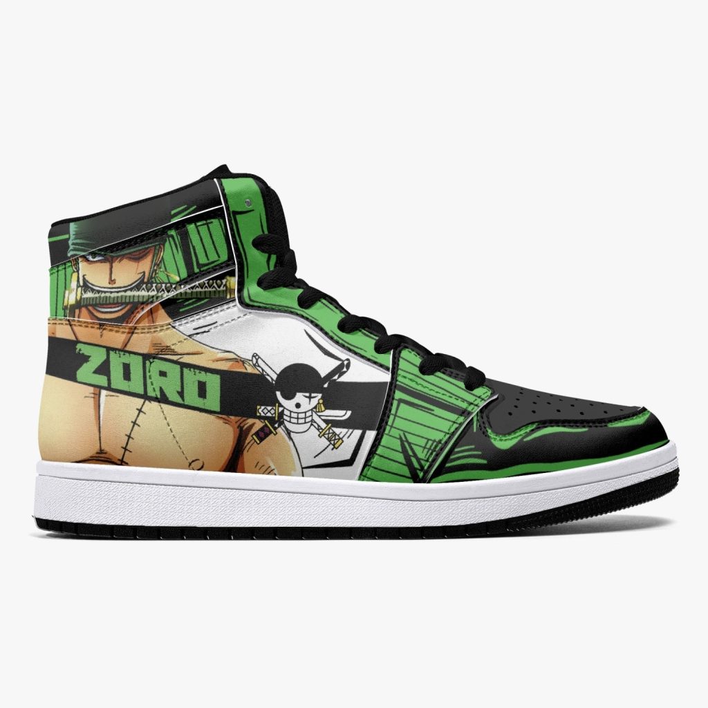 zoro roronoa one piece j force shoes 2 - Anime Shoes World