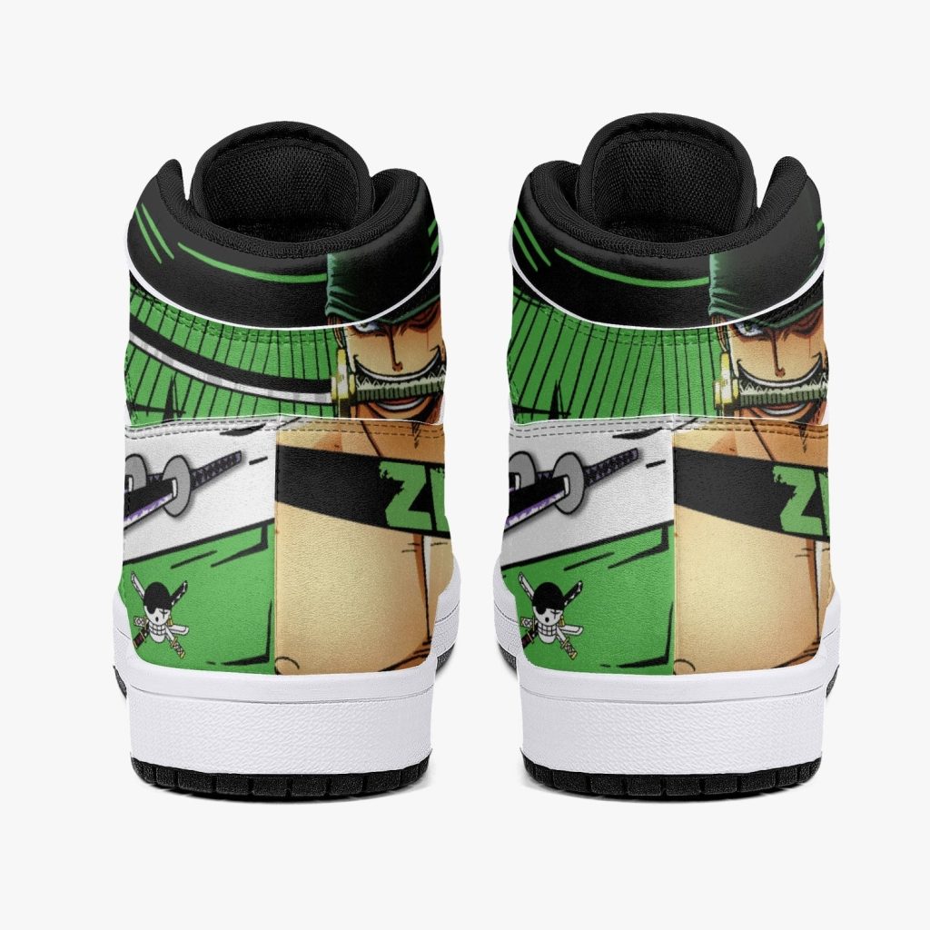 zoro roronoa one piece j force shoes 3 - Anime Shoes World